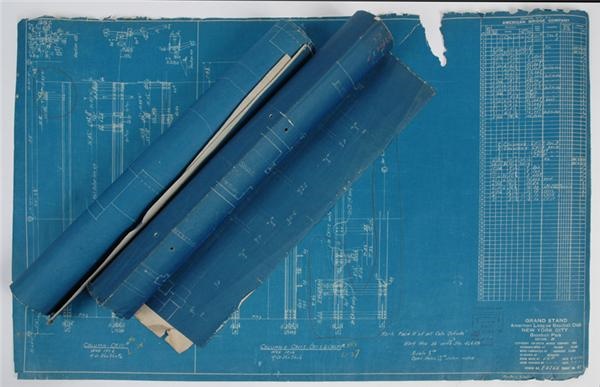 - Blue Prints for Old Yankee Stadium