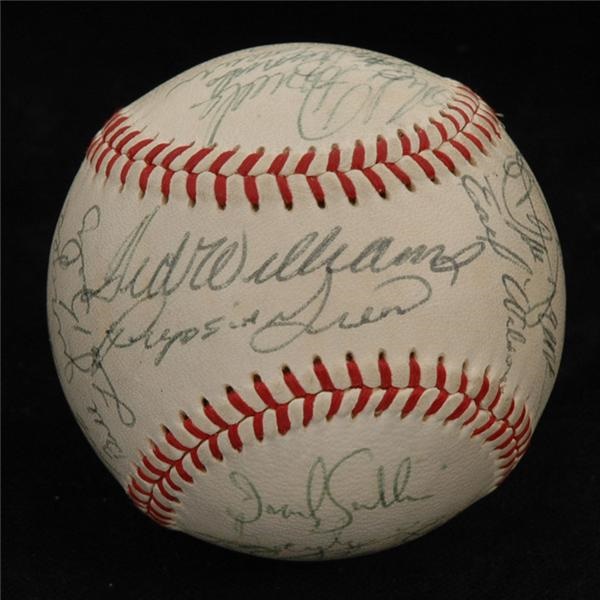 Autographs - 1959 Boston Red Sox Signed Baseball