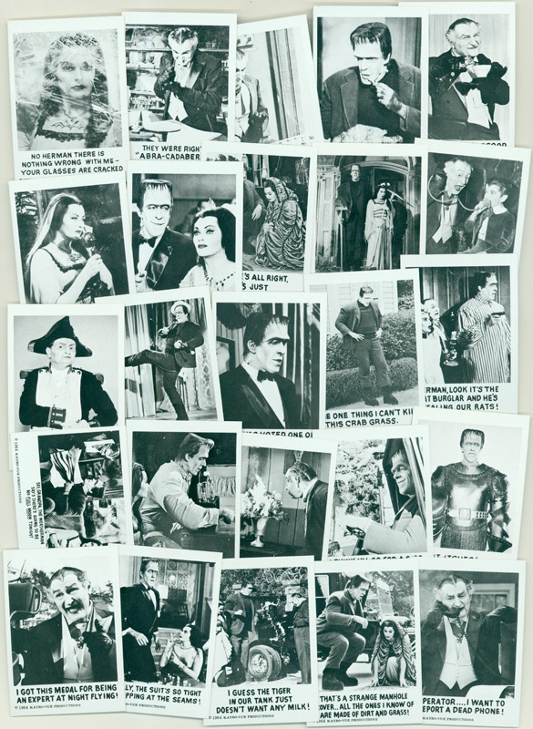 1964 Leaf "The Munsters" Set and Original Wrapper