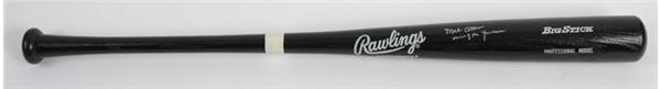 Mel Allen Signed Rawlings Bat