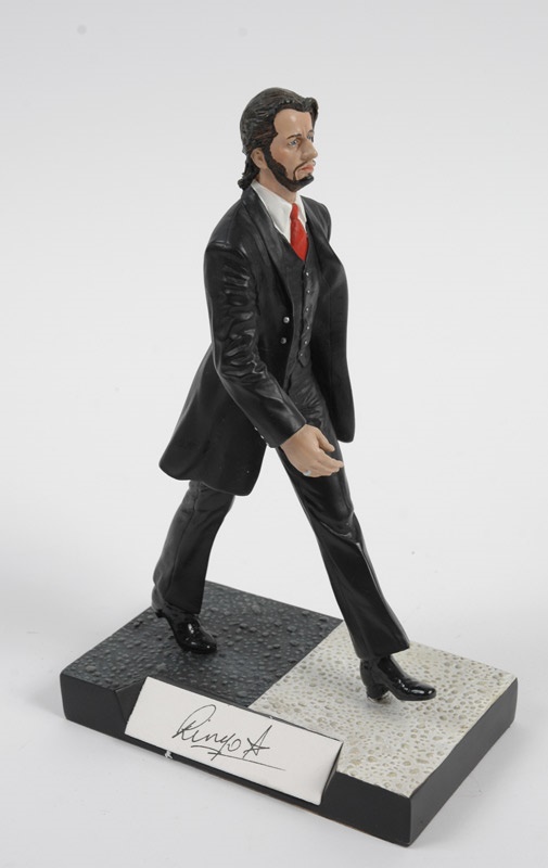 Rock And Pop Culture - Ringo Starr Signed Gartland Statue
