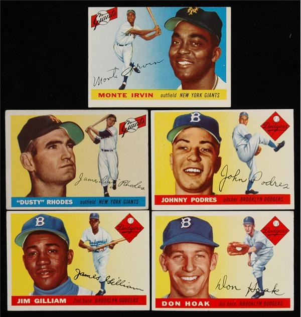 Vintage Cards - Collection of 58 1955 Topps Cards EX or Better