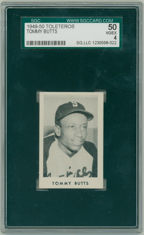 Vintage Cards - 1949-50 Toleteros Tommy Butts SGC 50 VG/EX 4