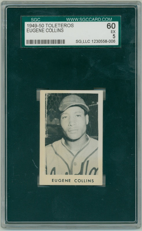 Vintage Cards - 1949-50 Toleteros Eugene Collins SGC 60 EX 5