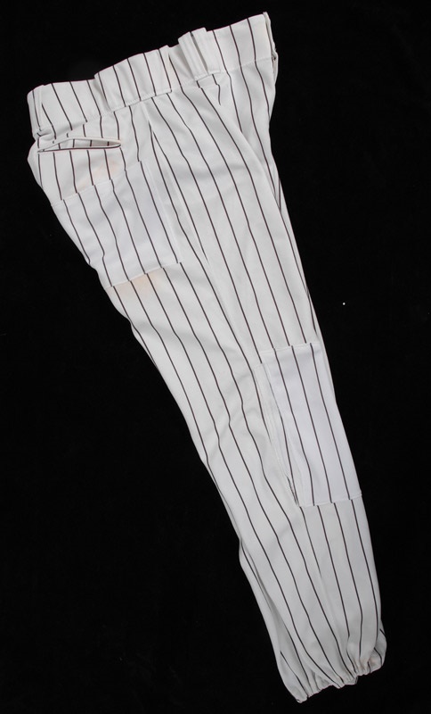 Craig Biggio's Game Worn 2003 Astros Home Pants
