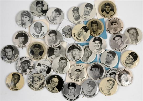 1950s-60s PM10 Stadium Pin Collection (36)