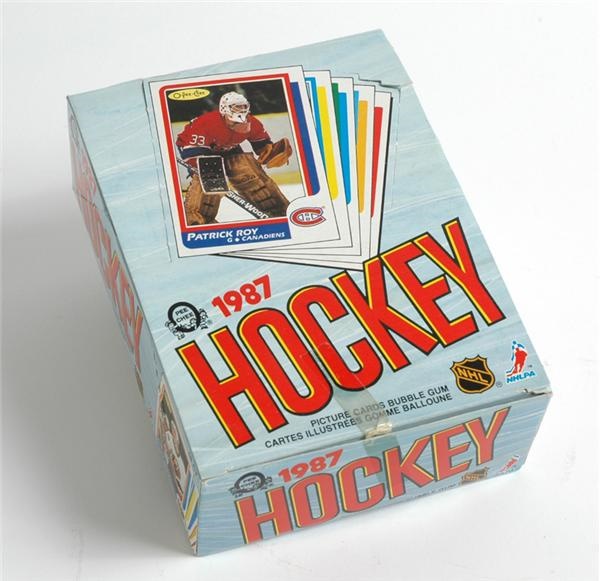 Cards - 1986/87 OPC Hockey Wax Box