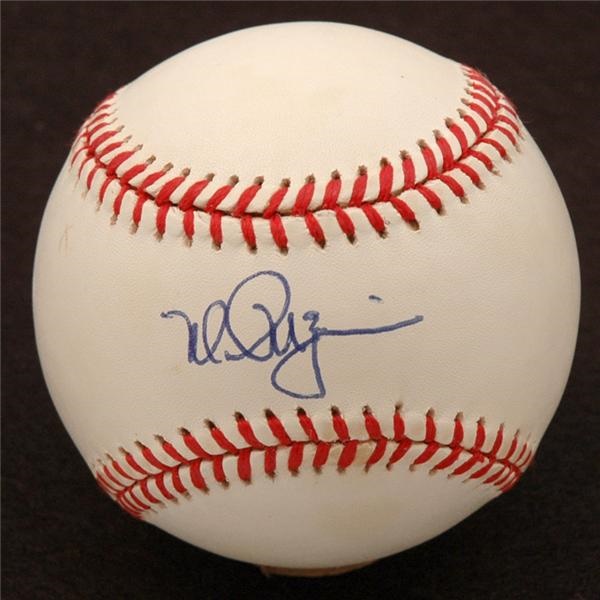 - Mark McGwire Early 1990's Single Signed AL Baseball