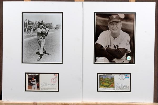 Sports Autographs - NY Yankees Greats Photo Collection w DiMaggio/Rizzuto/Mize