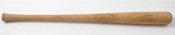 Late 1960's Nate Oliver Game Used Bat (34.5")