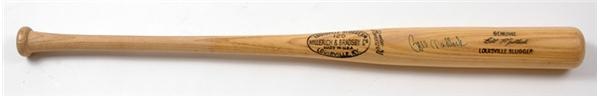 Equipment - 1974-75 Bill Madlock Cubs H&B Autographed Game Bat (35")