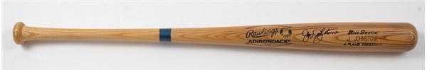 Equipment - Jay Johnstone Game Used & Signed 1984 Cubs Bat (35")