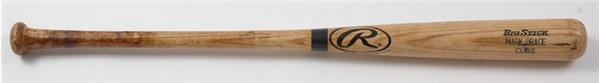 - 1999 Mark Grace Game Used Cubs Bat (34")