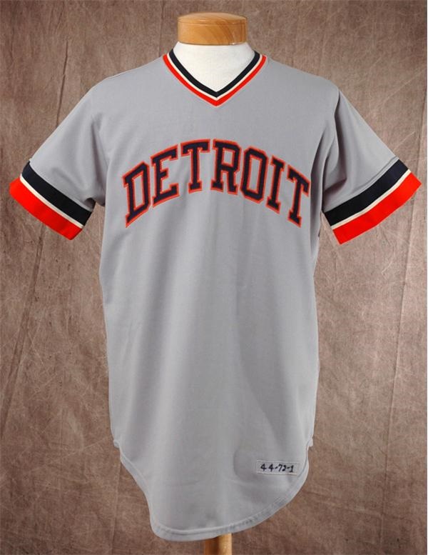Equipment - 1972 Mickey Stanley Game Used Detroit Tigers Jersey