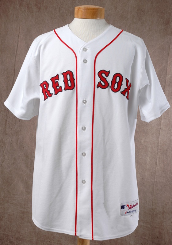 Equipment - 2005 Bronson Arroyo Game Worn Red Sox Home Jersey