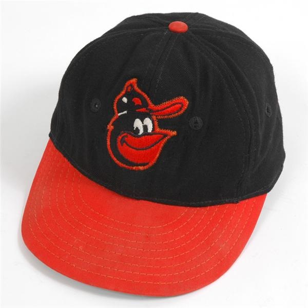 Equipment - 1970 George Staller Game Used Orioles Hat