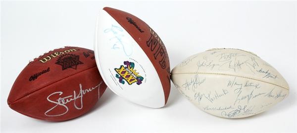 - Signed Football Collection (3)