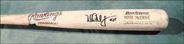 1995 Mark McGwire Game Used Bat (34.5")
