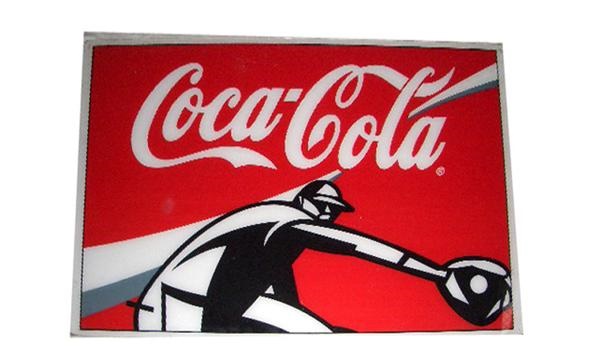 Stadium Artifacts - Coca-Cola Backlit Sign From Busch Stadium