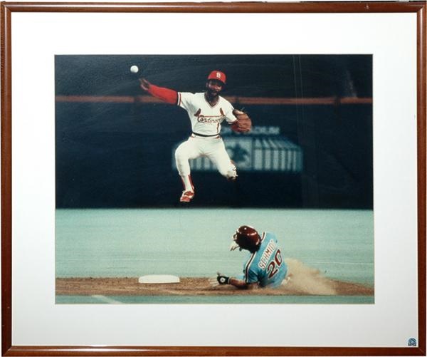 The Business Of Baseball - Ozzie Smith Photograph