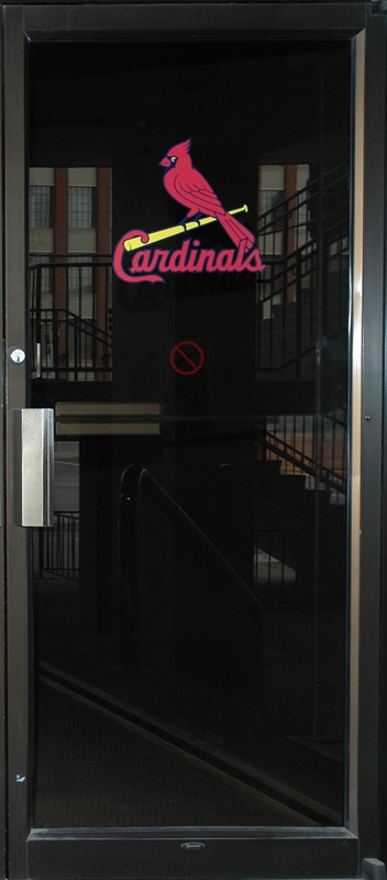 The Business Of Baseball - Cardinals Outside Office Door