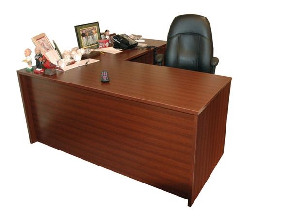 - Tony LaRussa’s Clubhouse Office Desk,  Chair, Phone, Credenza and Book Case