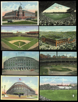 Baseball Stadium Postcard Collection (151)