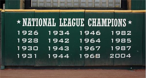 On The Field - National League Champions Wall Pad