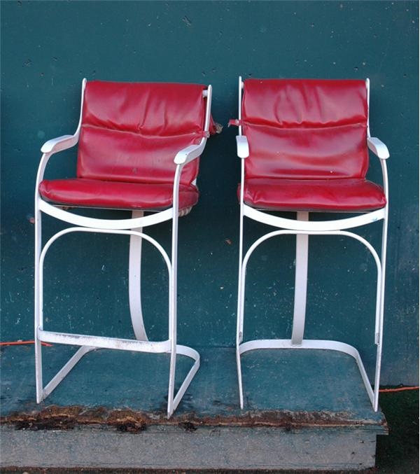 On The Field - Cardinals Bullpen Chairs (2)
