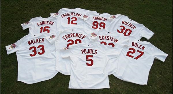 Tools Of The Trade - NL Most Valuable Player Albert Pujols’ Jersey