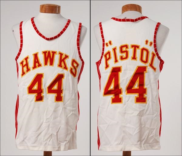 Basketball - 1973 “Pistol” Pete Maravich Home Jersey
