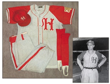 Cuban Sports Memorabilia - 1944 Cuban Champion Havana Lions Complete Uniform