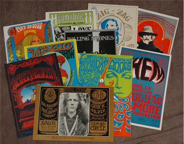 - Janis Joplin & Others Bill Graham Posters (14)