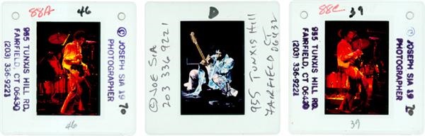 Rock Memorabilia - Jimi Hendrix, Original Full Color Slides By Joe Sia (48)