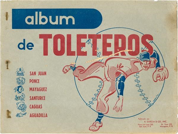 Negro League and Latin Cards - Unused “Josh Gibson” 1950-51 Toleteros Album