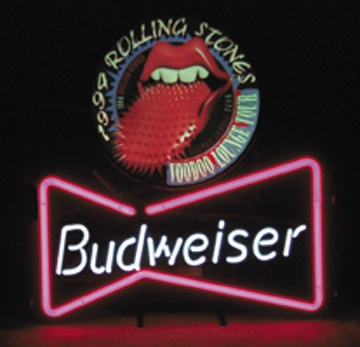Rolling Stones - 1994 The Rolling Stones Tour Neon Sign (22x24")