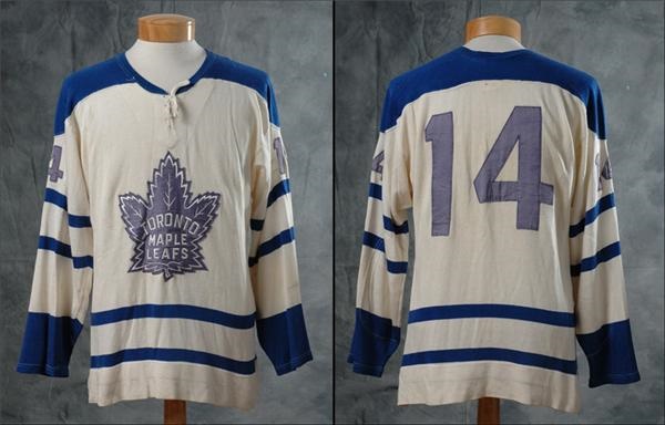 Circa 1963-64 Dave Keon Game Worn Maple Leafs Jersey