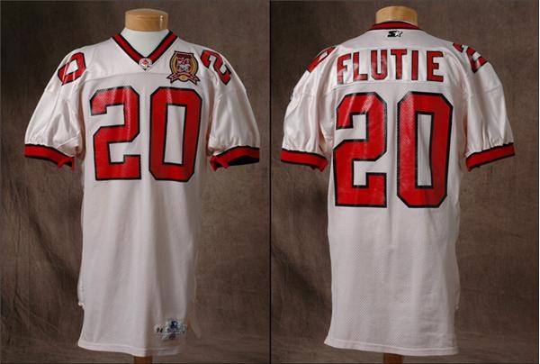 Football - 1994-95 Doug Flutie Game Worn 
Calgary Stampeders Jersey