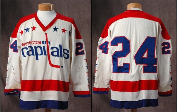 - Circa 1977-78 Robert Picard Game Worn Capitals Jersey