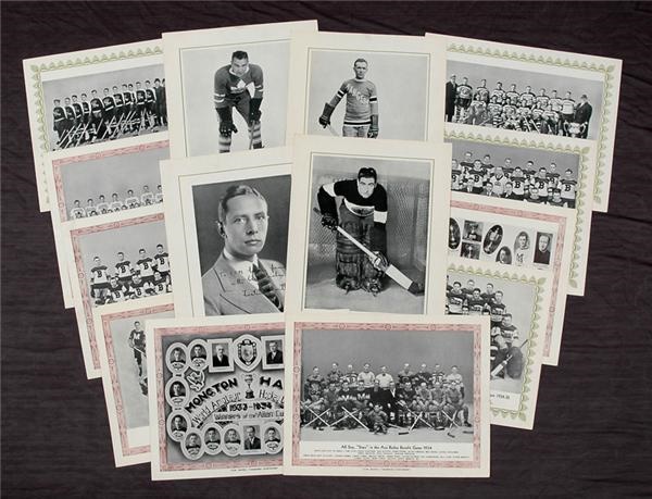 Hockey Memorabilia - Clean Group Of 1934 And 1935 CCM Skates Premiums (15)