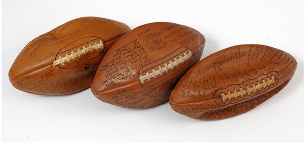 - Signed Footballs National Champion Minnesota (3)