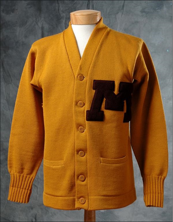 The Bruce Smith Heisman Collection - Bruce Smith’s Heisman Trophy Winner’s 
Letterman Sweater