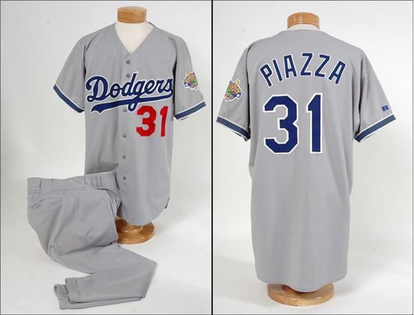 Baseball Equipment - 1996 Mike Piazza Game Worn Uniform