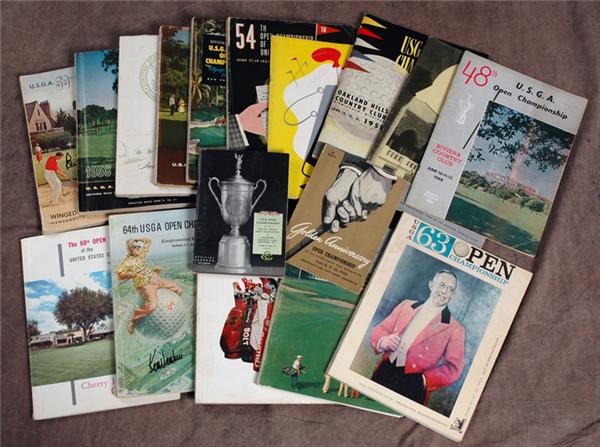Golf - 1948-2004 US Open Run Of 57 Programs