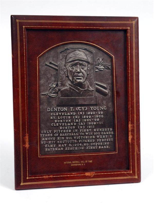 Baseball Awards - Cy Young Hall Of Fame Presentation Plaque