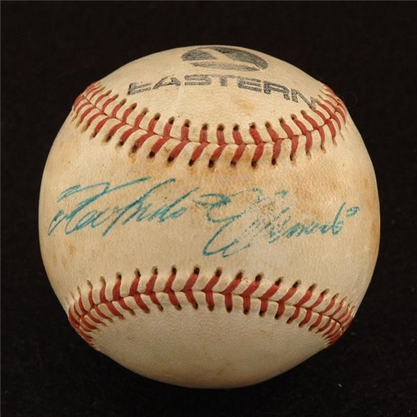 Clemente and Pittsburgh Pirates - Roberto Clemente Single Signed Baseball