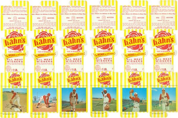 Baseball and Trading Cards - Kahn’s Weiner Wrappers (13)