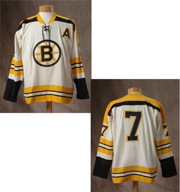 Hockey Sweaters - 1970-71 Phil Esposito Game Worn Boston Bruins Jersey