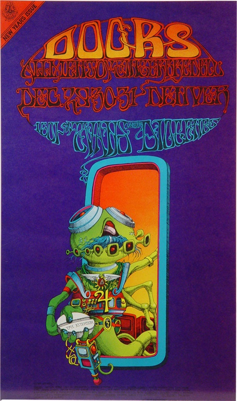 Rock Memorabilia - The Doors Concert Poster