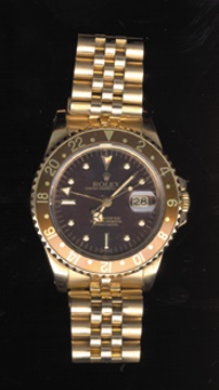 1990's Rolex 18k Gold GMT-Master